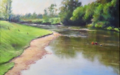 Carol Pease – Monring on the Bellinger 400px